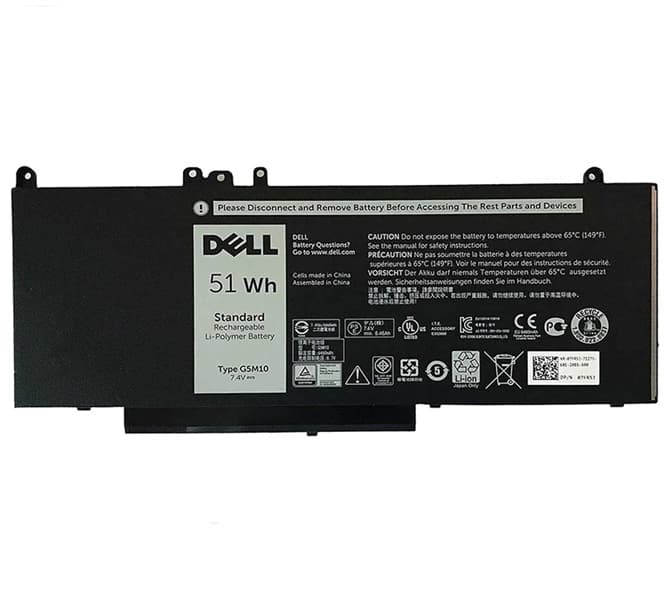 PIN NEW 51W E5450 7.4V (G5M10)